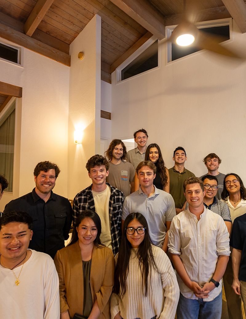 Members of the South Orange County Young Democrats gathered together at a general body meeting