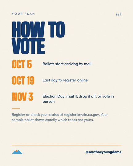 How to vote